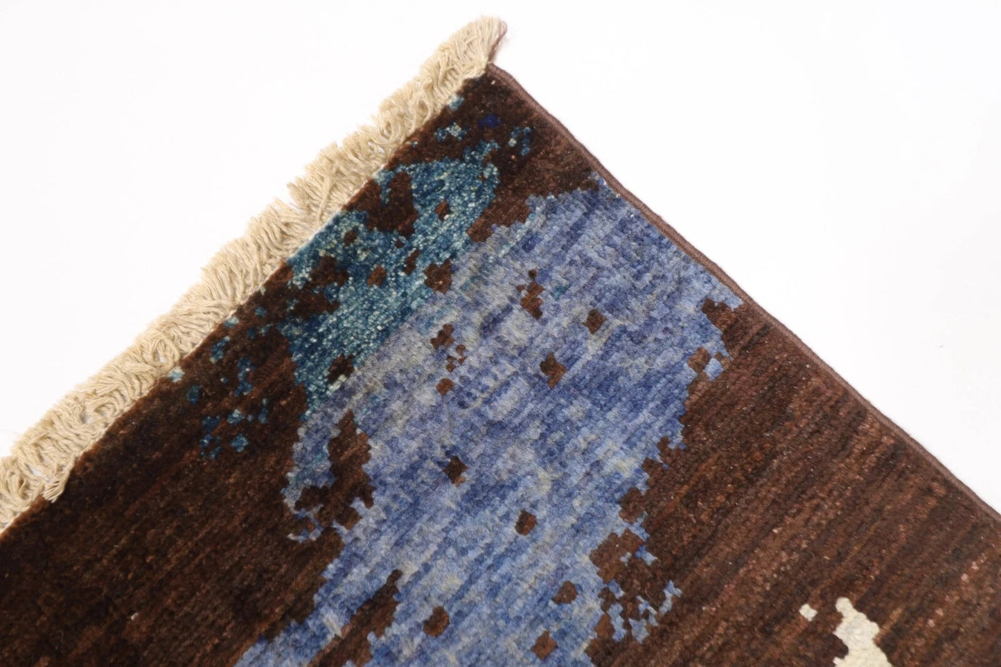248 x 306 cm | Abstract Afghan Tribal Hand Knotted Carpet