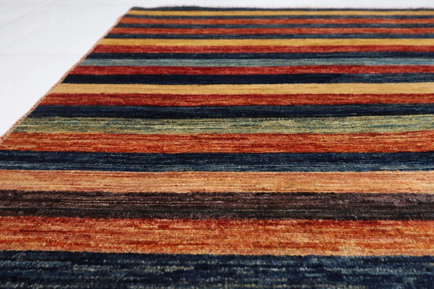 200 x 296 cm | Gabbeh Afghan Tribal Hand Knotted Carpet