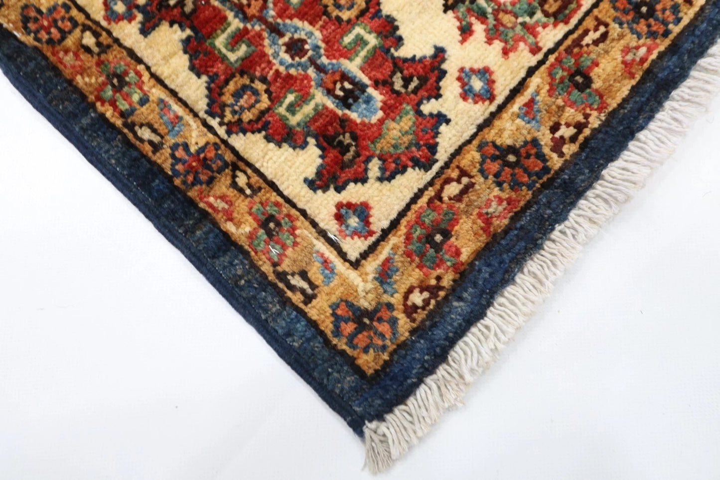 204 x 307 cm | Serapi Afghan Tribal Hand Knotted Carpet