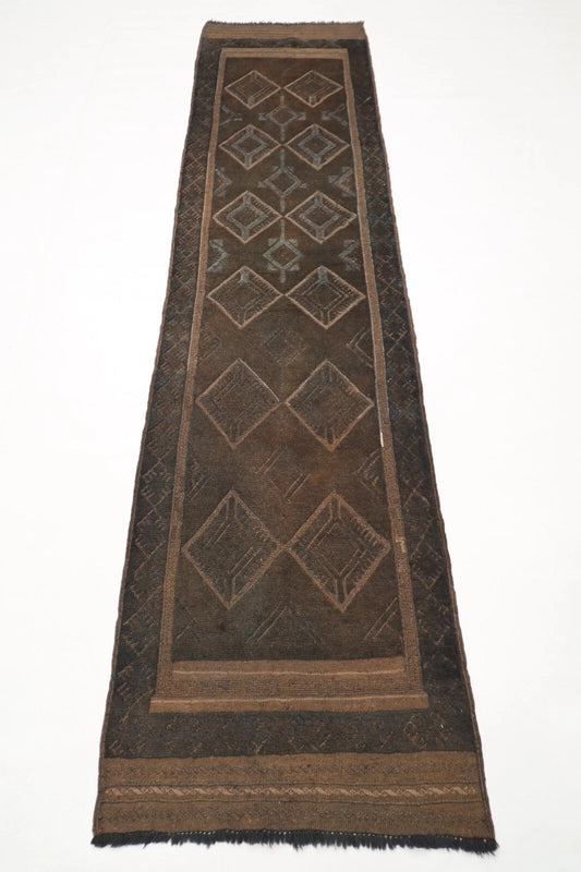 68 x 274 cm | Kilim Afghan Tribal Hand Knotted Wool Runner