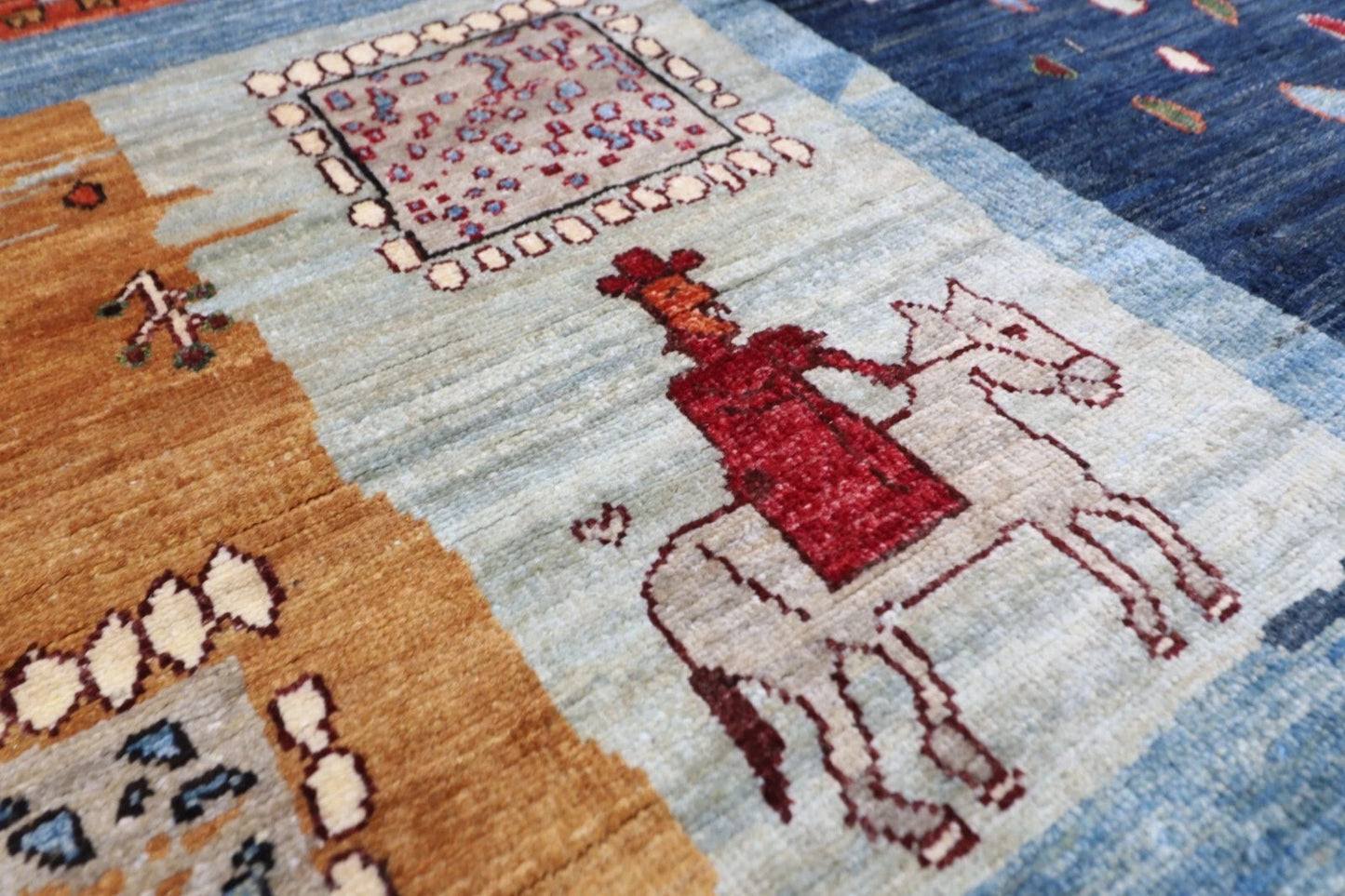 200 x 295 cm | Afghan Tribal Hand Knotted Carpet