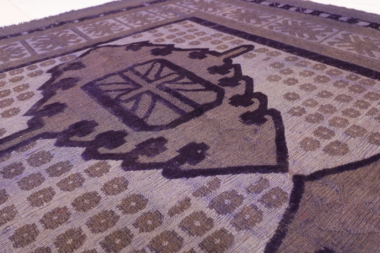 180 x 262 cm | Barjesta Flat Weaved Afghan Tribal Hand Knotted Over dye Wool Carpet kilim