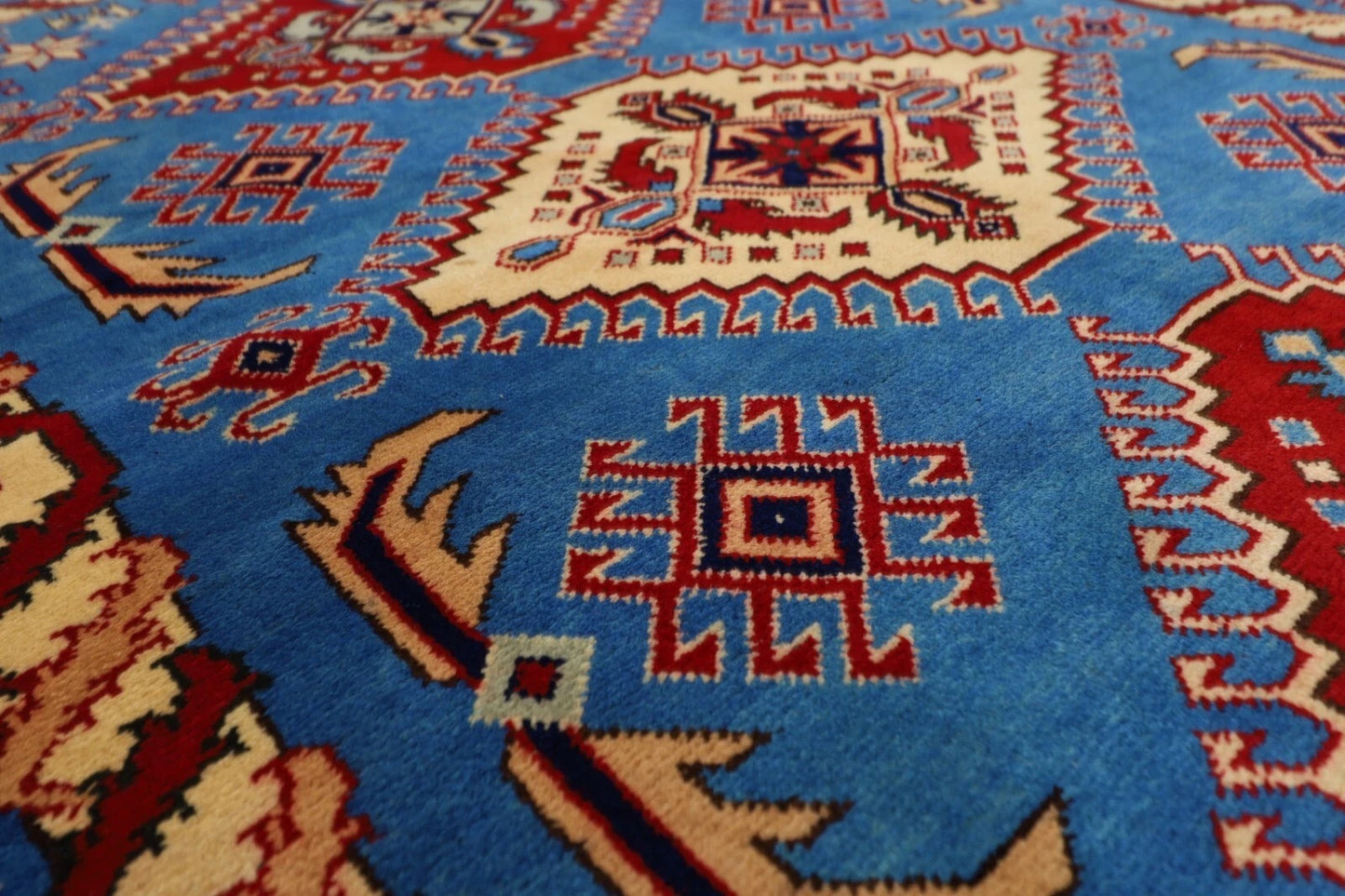 155 x 210 cm | Maranoce Afghan Tribal Hand Knotted Veg Dye Wool Carpet