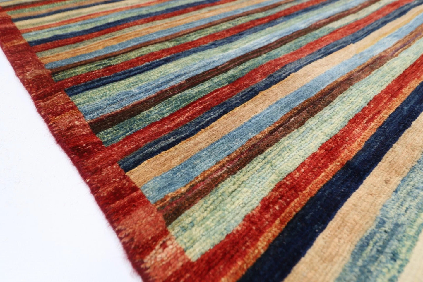 169 x 228 cm | Gabbeh Afghan Tribal Hand Knotted Veg Dye Wool Carpet