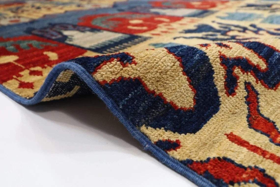 244 x 314 cm | Afghan Tribal Hand Knotted Carpet