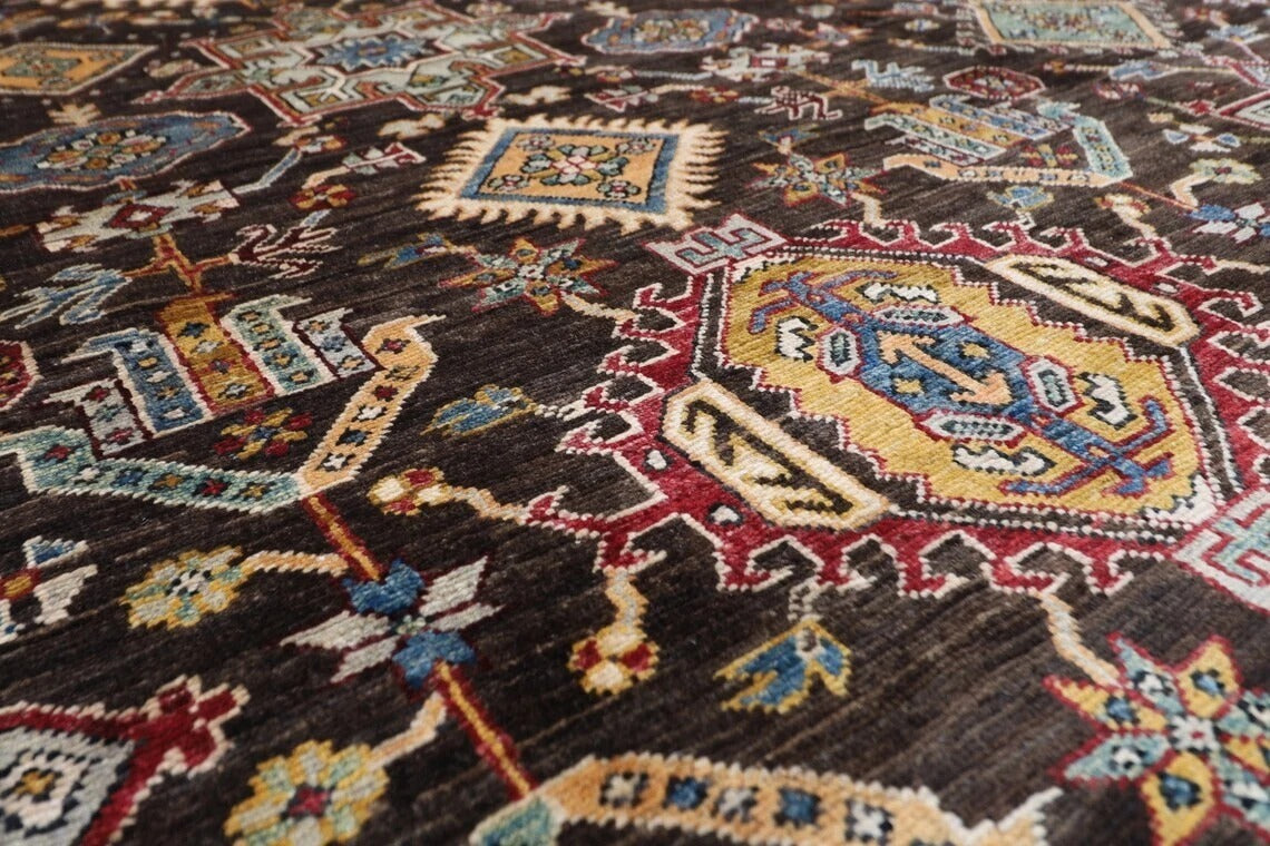248 x 330 cm | Waziri Afghan Tribal Hand Knotted Carpet