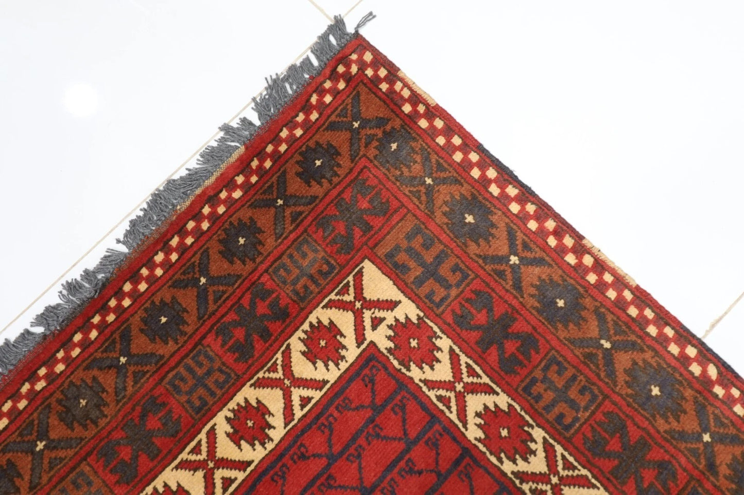 197 x 302 cm | Maranoce Afghan Tribal Hand Knotted Carpet