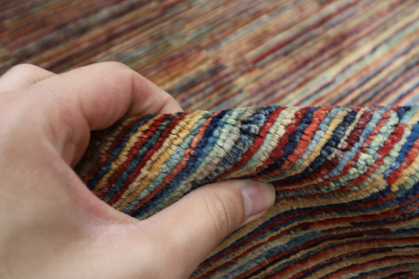 197 x 287 cm | Gabbeh Afghan Tribal Hand Knotted Carpet