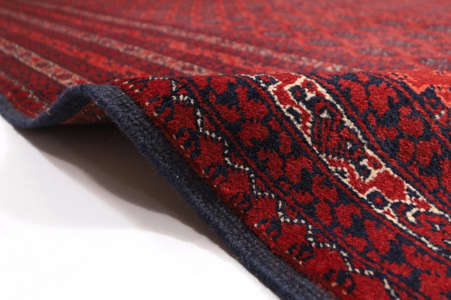 254 x 354 cm | Mori Bokhara Afghan Tribal Hand Knotted Carpet