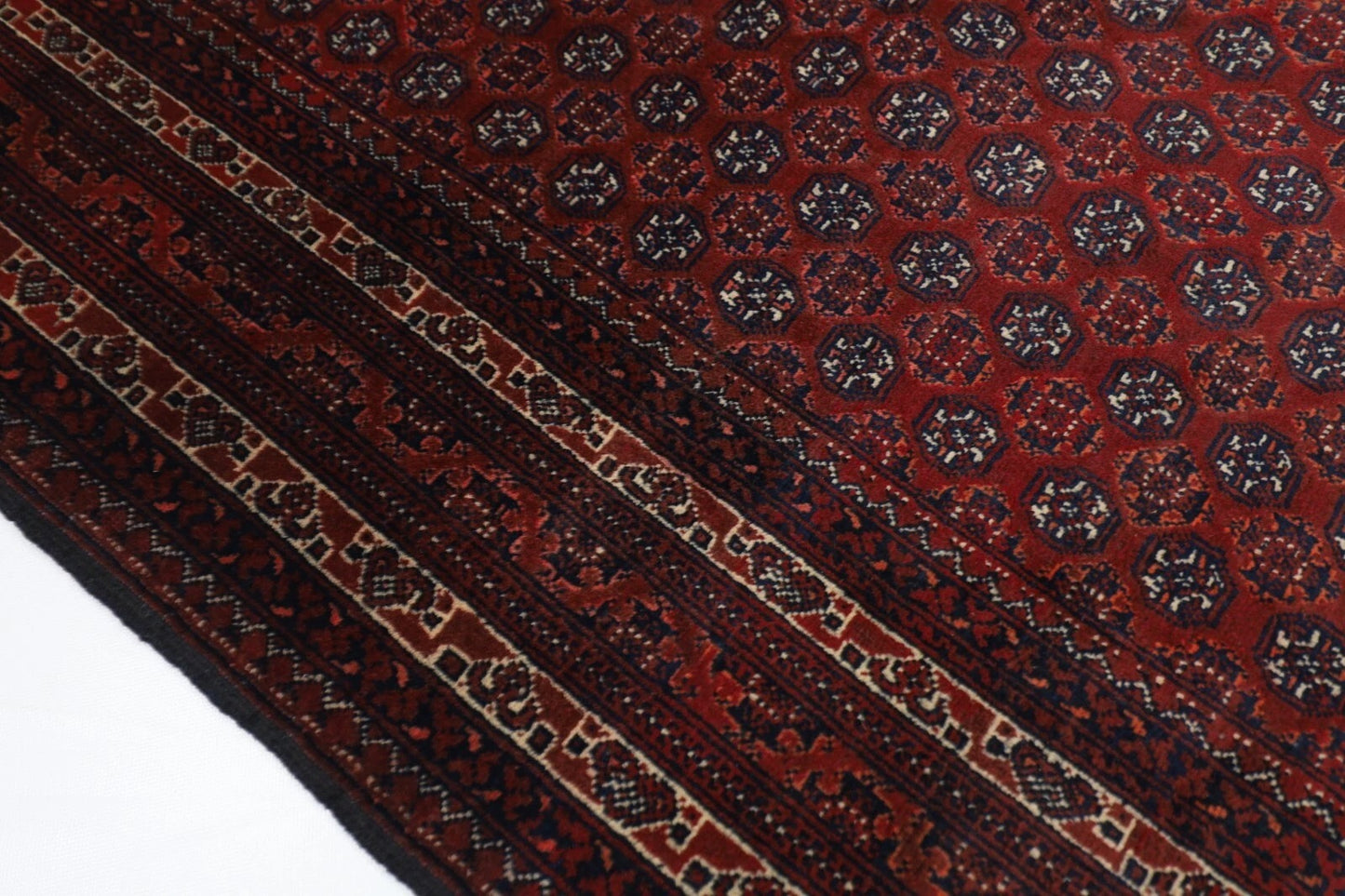 149 x 198 cm | Belgic Tribal Hand Knotted Wool Carpet