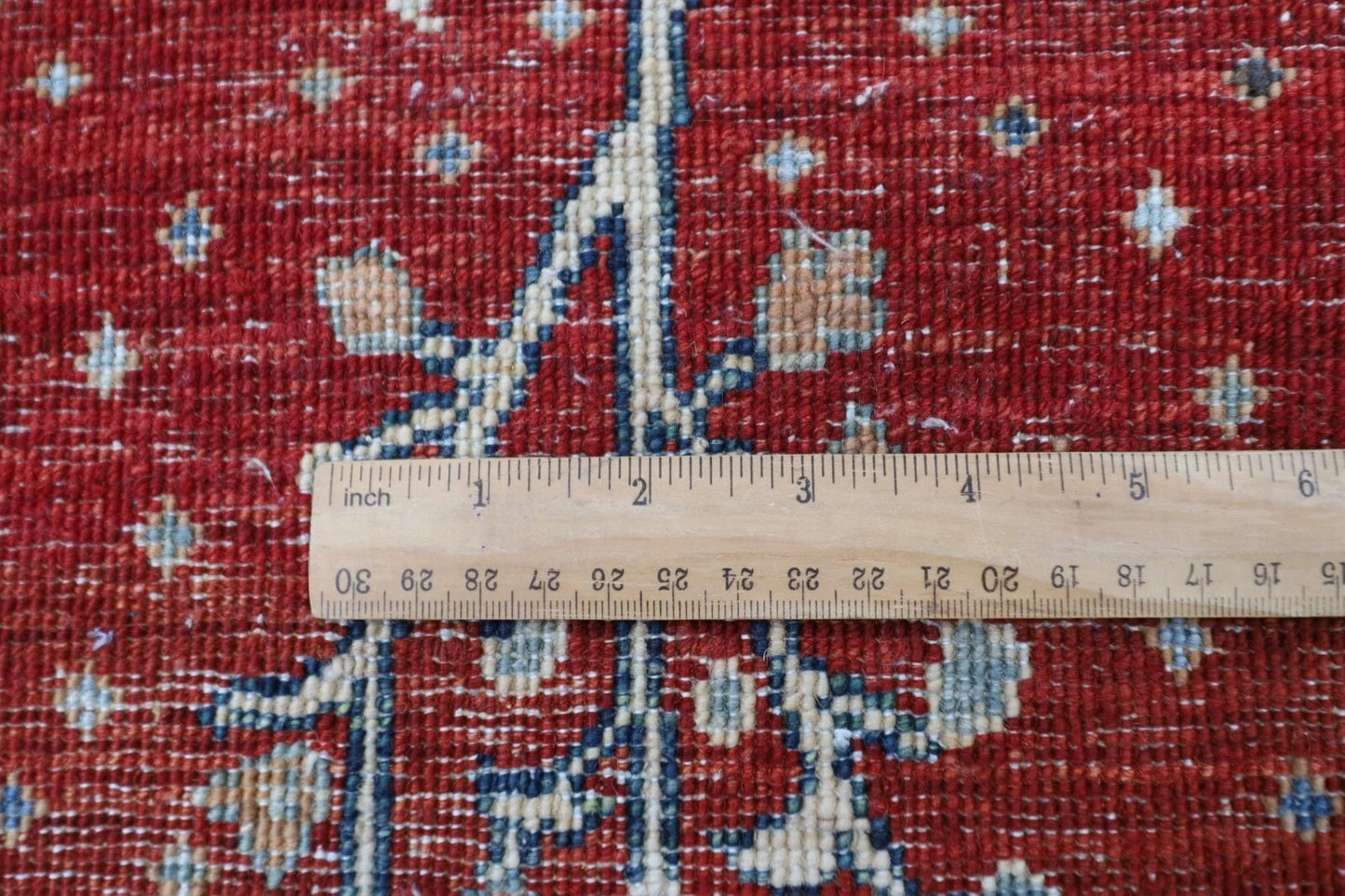 188 x 268 cm | Landscape Afghan Tribal Hand Knotted Veg Dye Wool Carpet