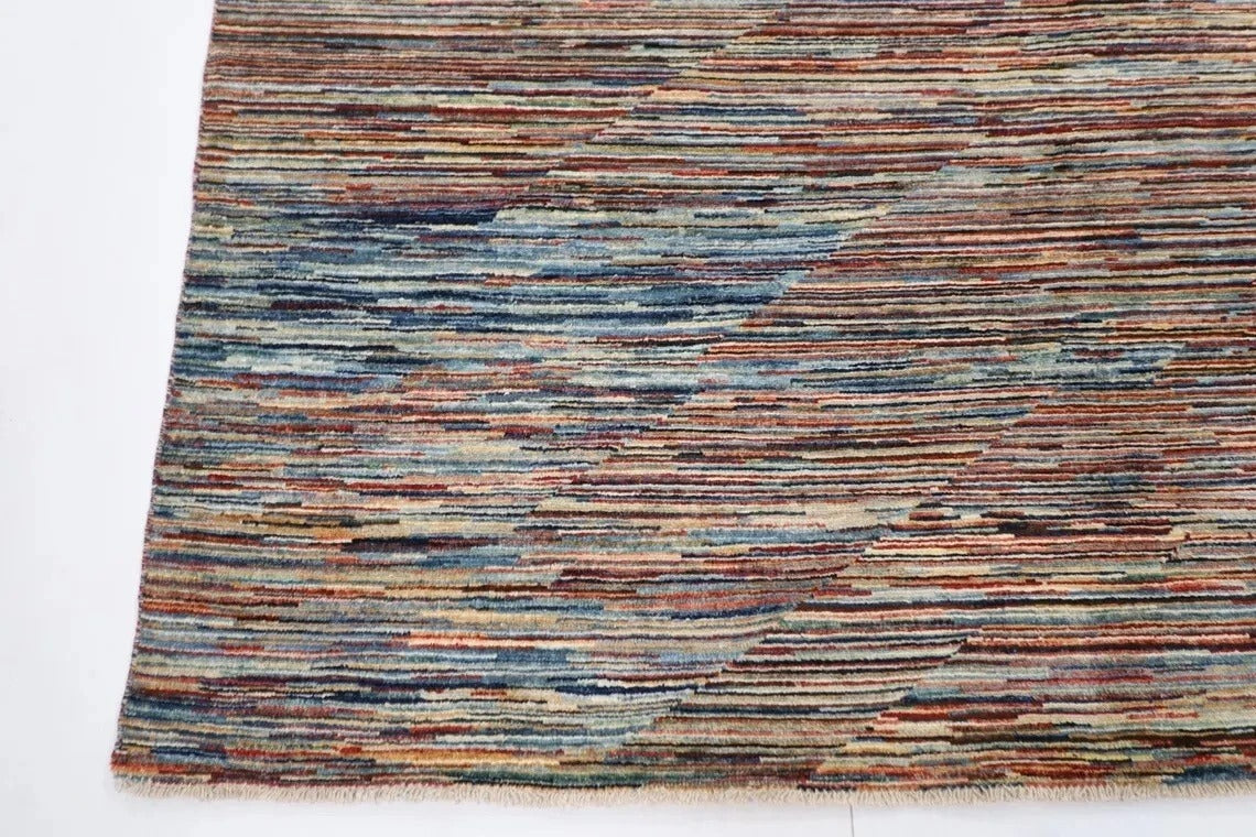 188 x 295 cm | Gabbeh Afghan Tribal Hand Knotted Carpet