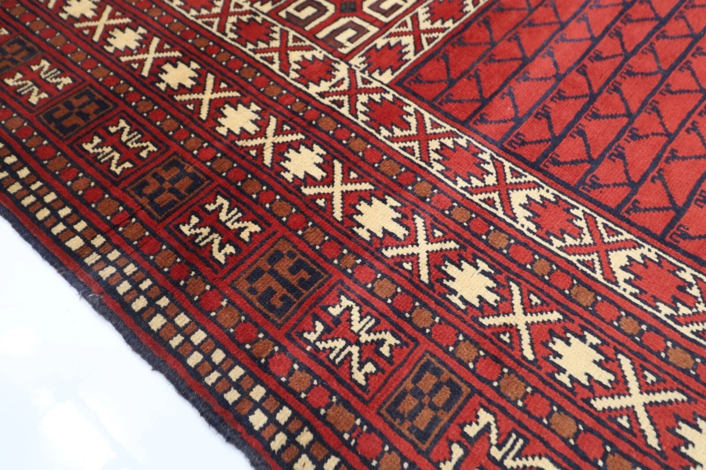 197 x 297 cm | Maranoce Afghan Tribal Hand Knotted Carpet