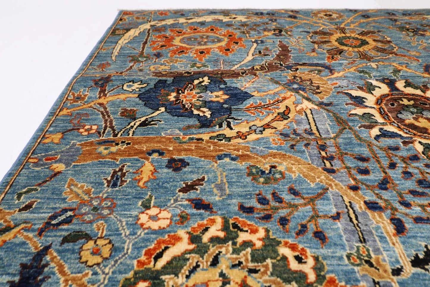 183 x 271 cm | Bidjar Gray Afghan Tribal Hand Knotted Veg Dye Wool carpet