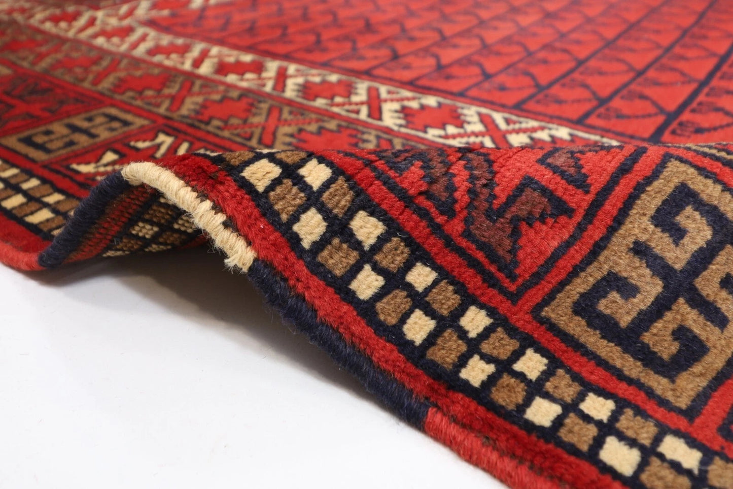 202 x 290 cm | Maranoce Afghan Tribal Hand Knotted Carpet