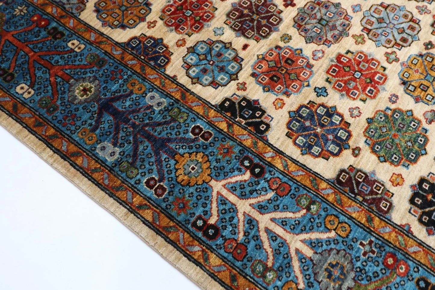244 x 300 cm | Gul Bahar Afghan Tribal Hand Knotted Carpet