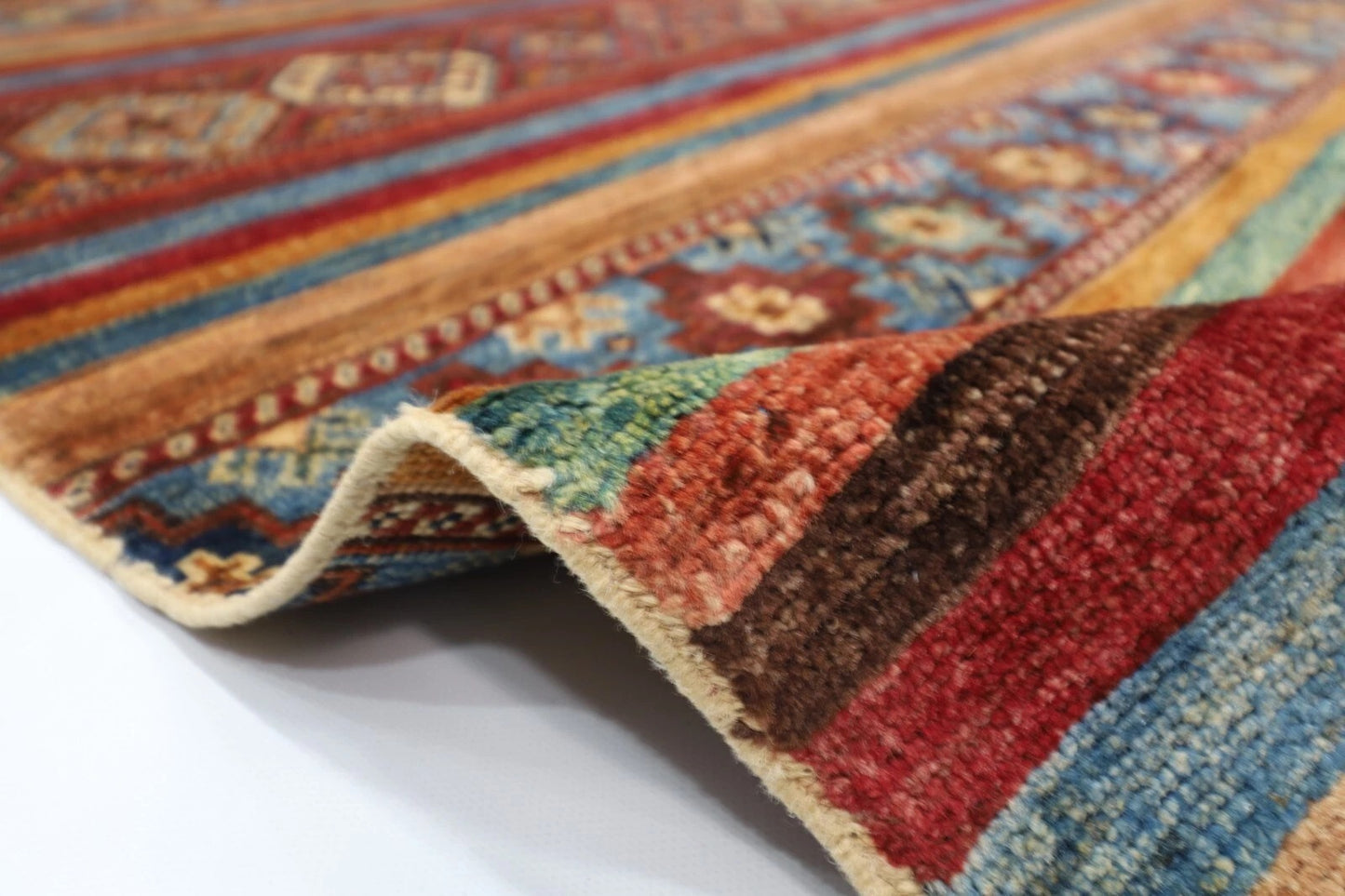 206 x 295 cm | Khorjun Afghan Tribal Hand Knotted Carpet