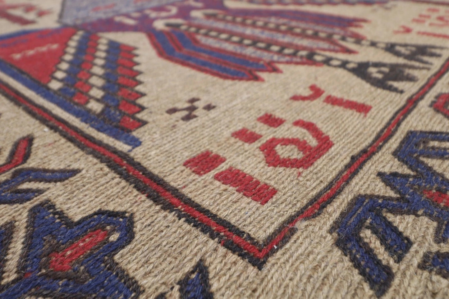 187 x 284 cm | Barjesta Flat Weaved Afghan Tribal Hand Knotted Wool Carpet kilim