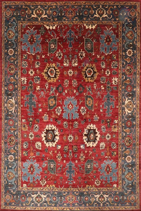 278 x 364 cm | Aryana Afghan Tribal Hand Knotted Carpet