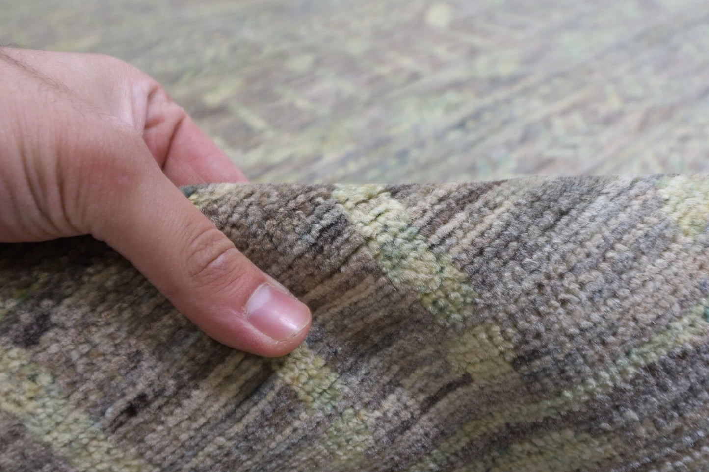 180 x 263 cm | Gabbeh Gray Afghan Tribal Hand Knotted Veg Dye Wool Carpet