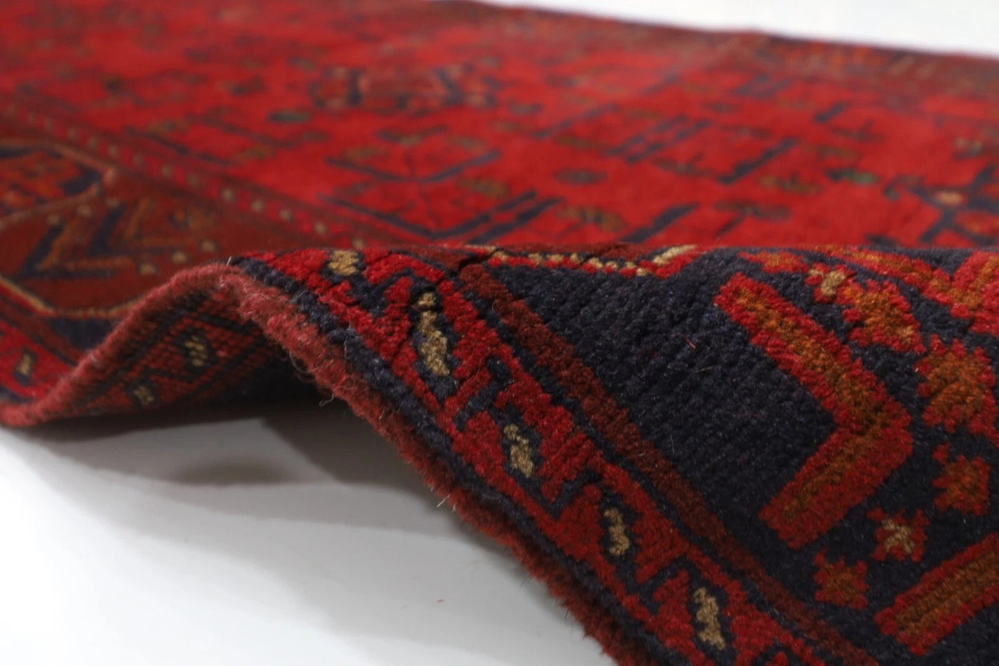 81 x 471 cm | Khal Mohammadi Afghan Tribal Hand Knotted Wool Runner