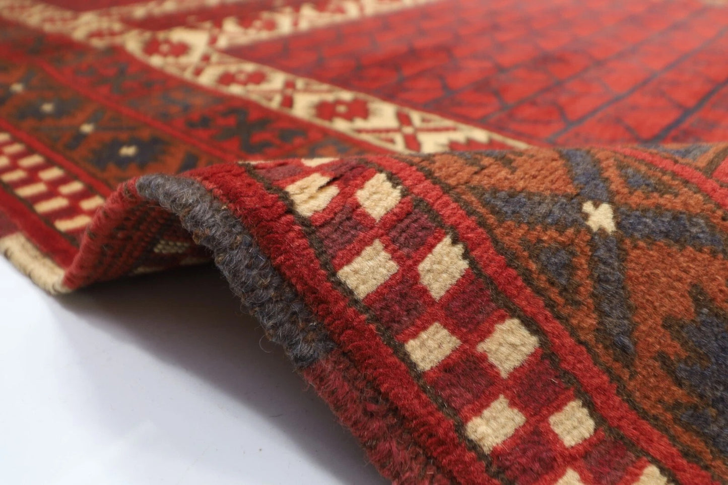 197 x 302 cm | Maranoce Afghan Tribal Hand Knotted Carpet