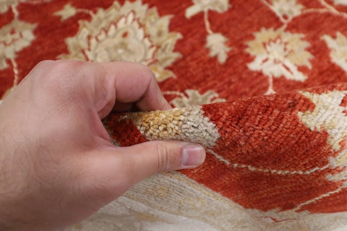 206 x 290 cm | Oriental Afghan Tribal Hand Knotted Carpet