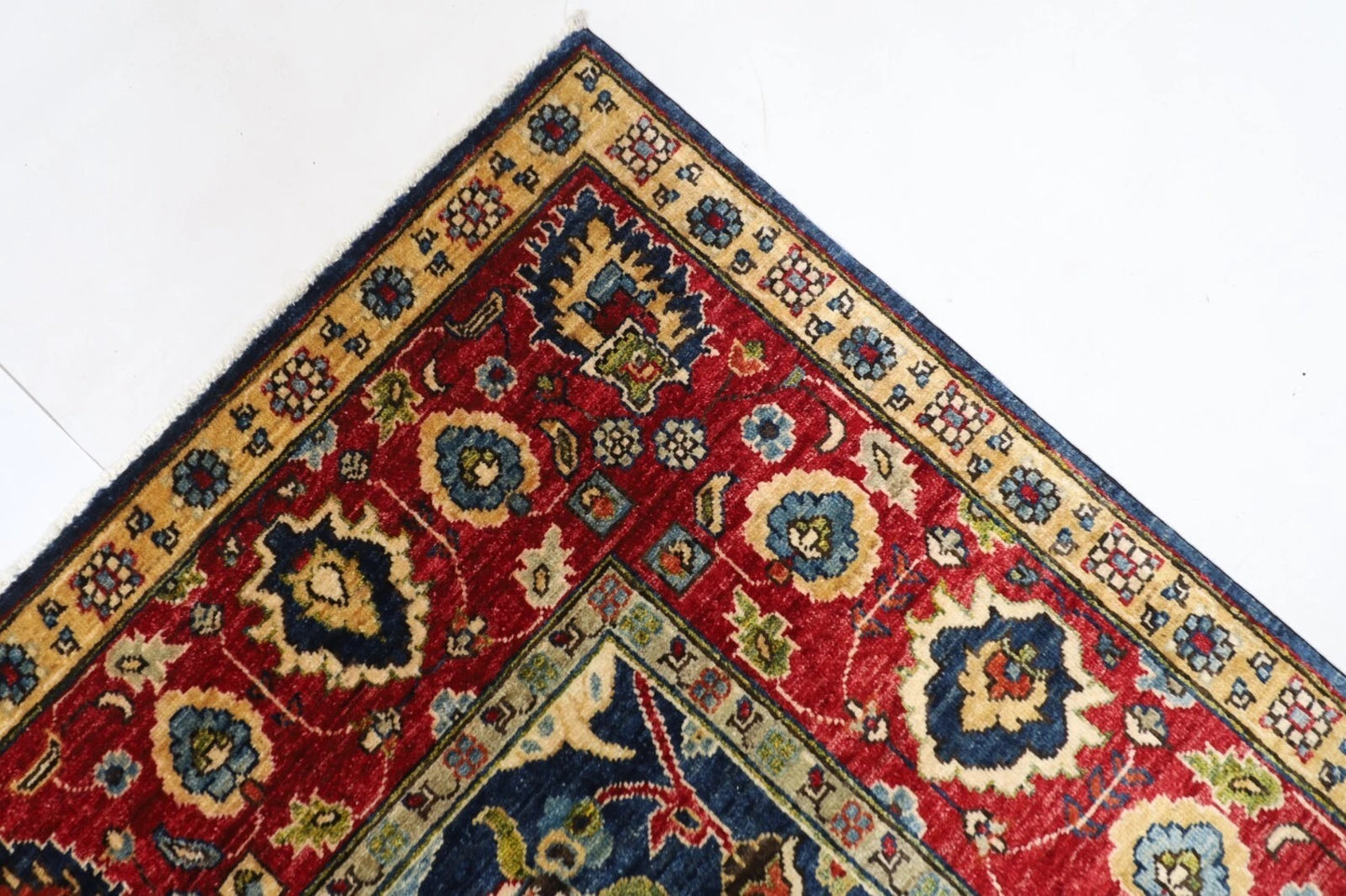 199 x 298 cm | Animal Afghan Tribal Hand Knotted Carpet