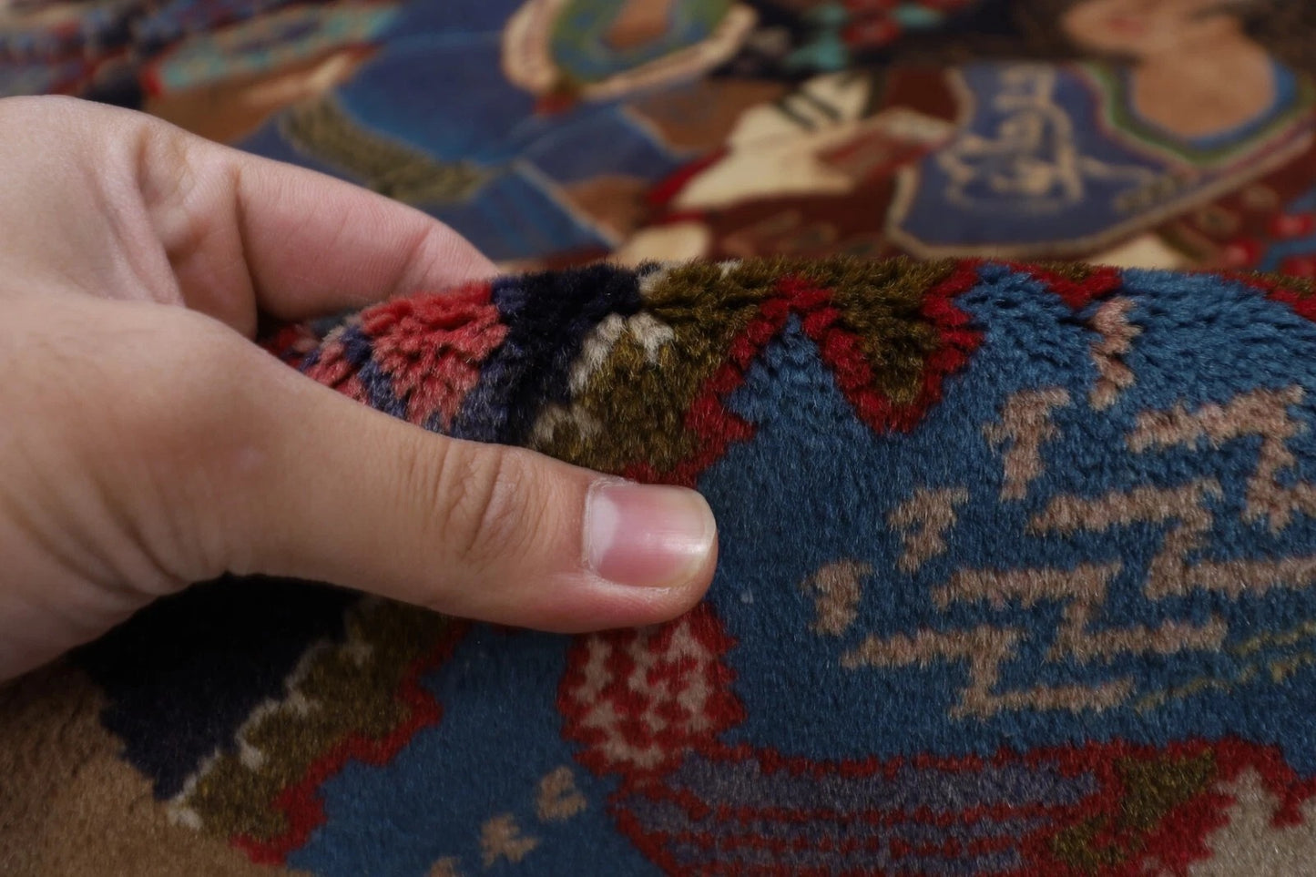 122 x 207 cm | Baluch Afghan Tribal Hand Knotted Veg Dye Wool carpet