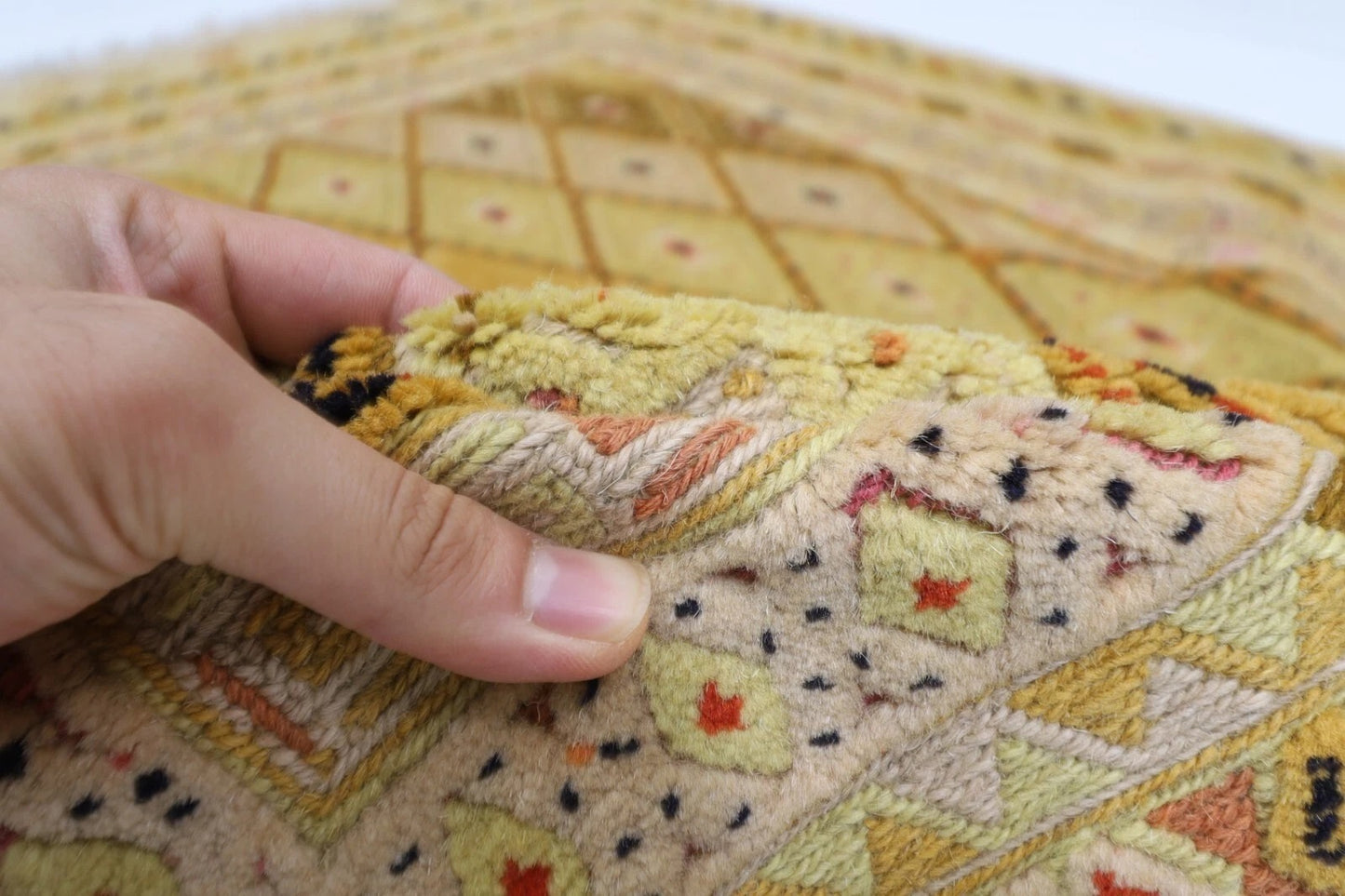 146 x 195 cm | Flat Weave Afghan Tribal Hand Knotted Veg Dye Wool Kilim