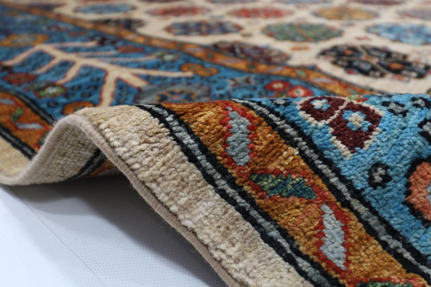 244 x 300 cm | Gul Bahar Afghan Tribal Hand Knotted Carpet