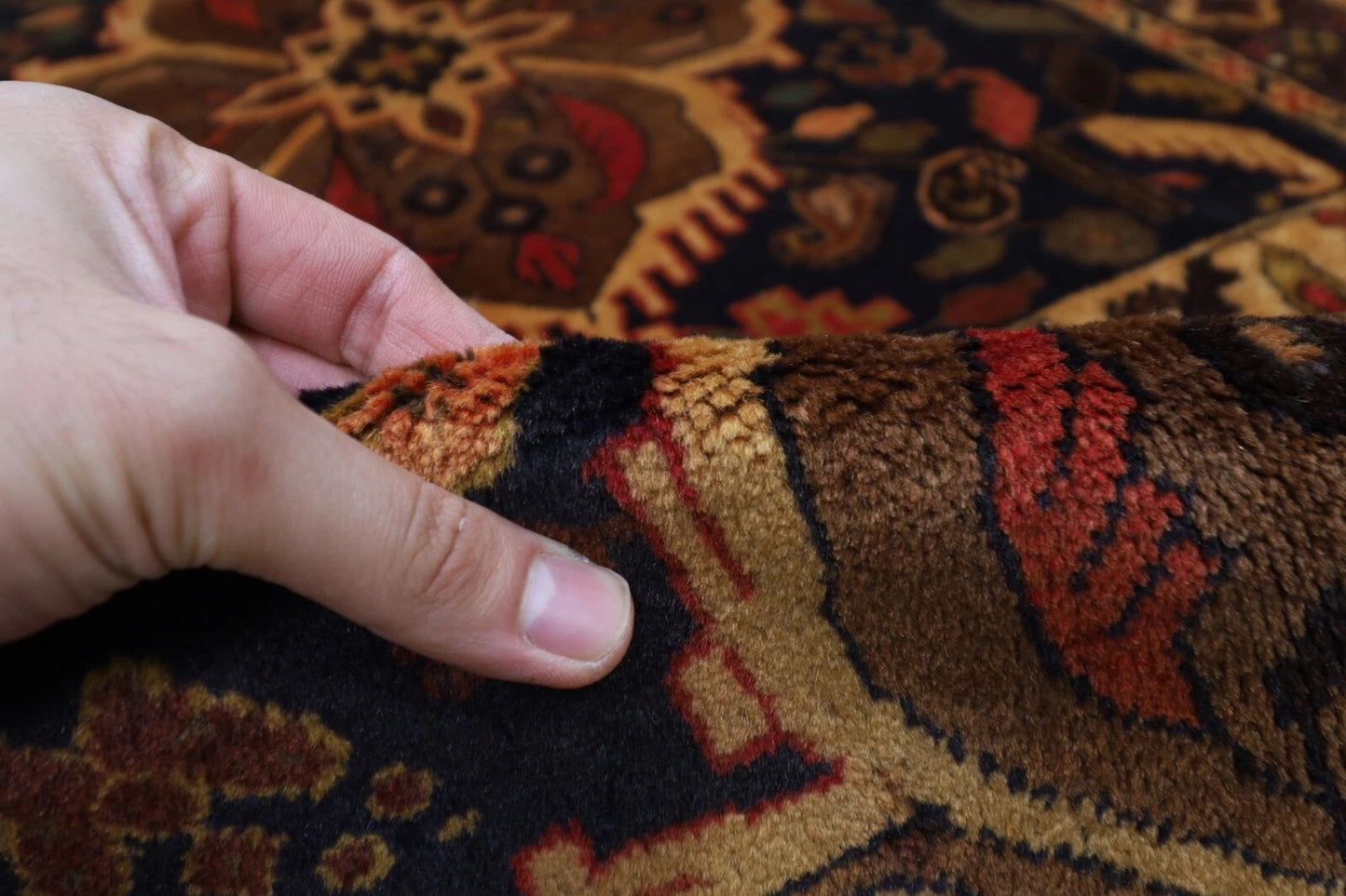 115 x 200 cm | Baluch Afghan Tribal Hand Knotted Veg Dye Wool carpet