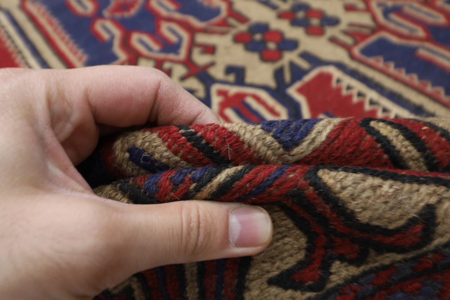 185 x 284 cm | Barjesta Flat Weaved Afghan Tribal Hand Knotted Wool Carpet kilim