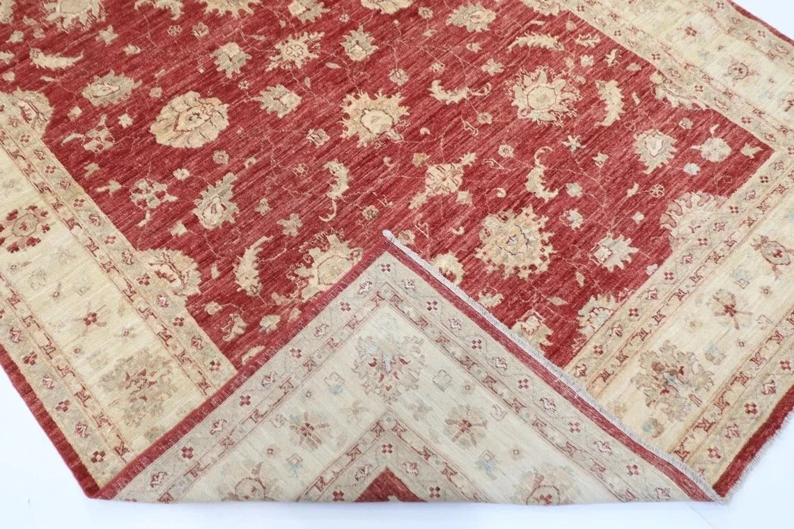 199 x 294 cm | Chobi Afghan Tribal Hand Knotted Carpet