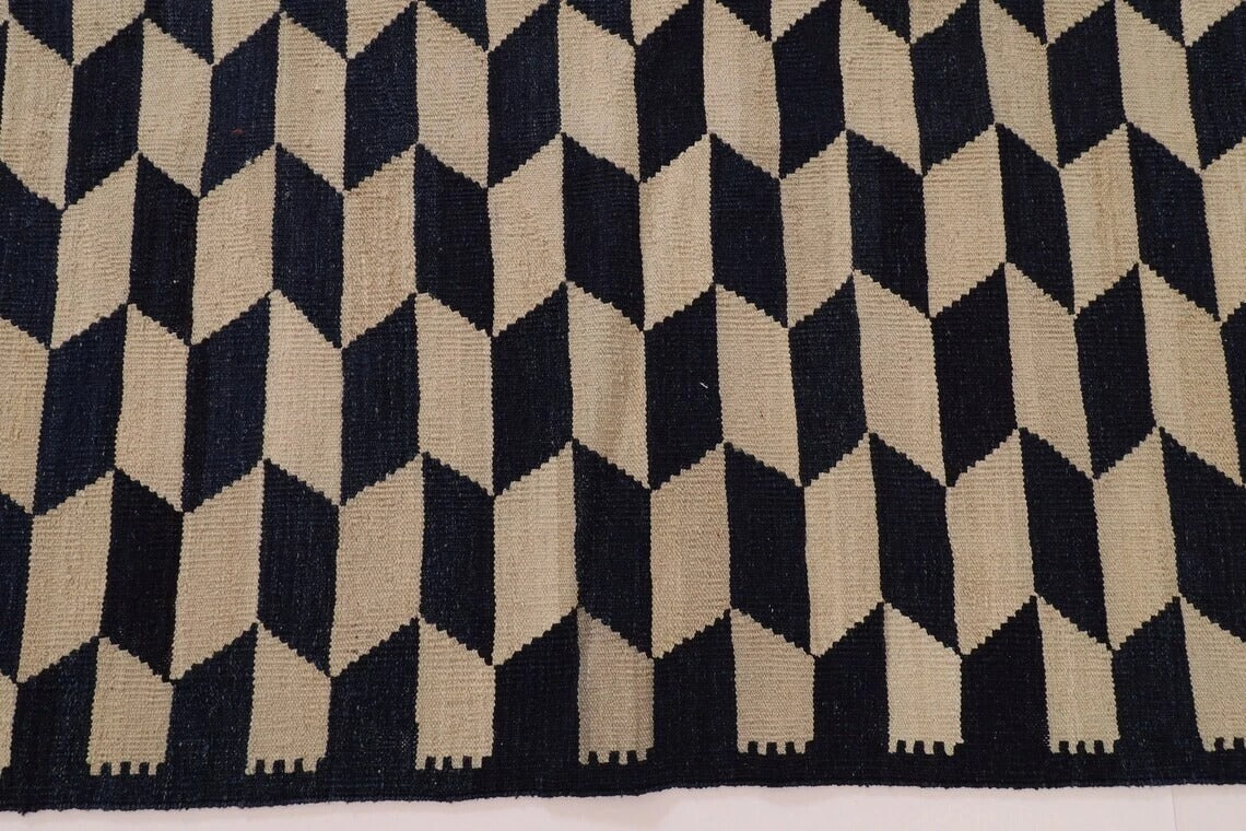 252 x 295 cm | Flat Weaved Afghan Tribal Hand Knotted Kilim