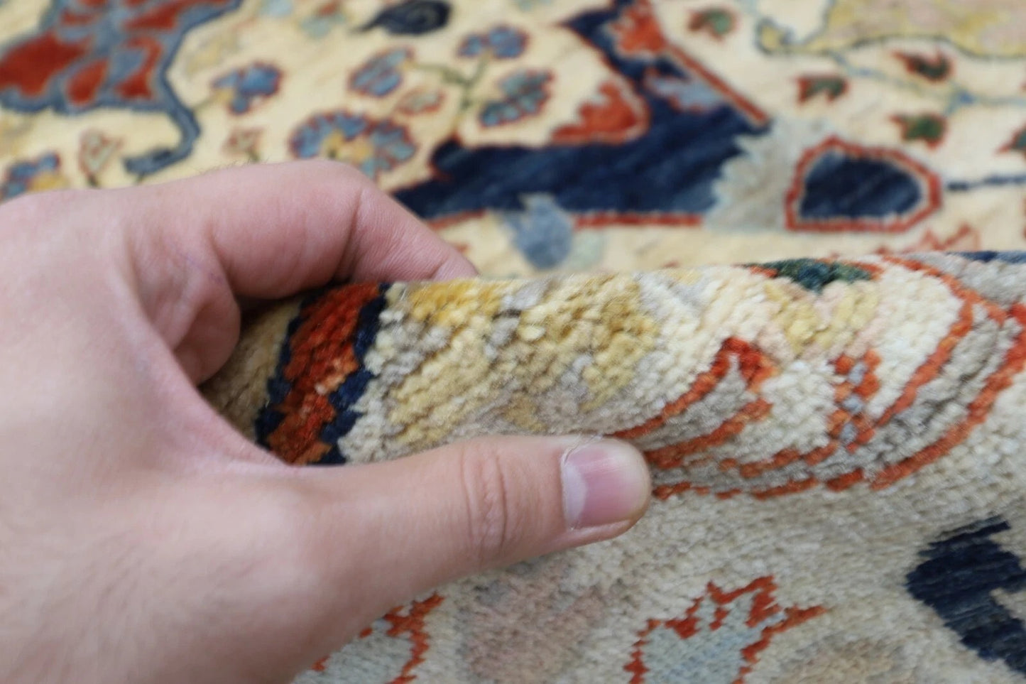 198 x 299 cm | Bidjar Afghan Tribal Hand Knotted Carpet