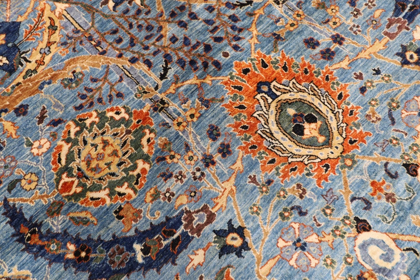 183 x 271 cm | Bidjar Gray Afghan Tribal Hand Knotted Veg Dye Wool carpet