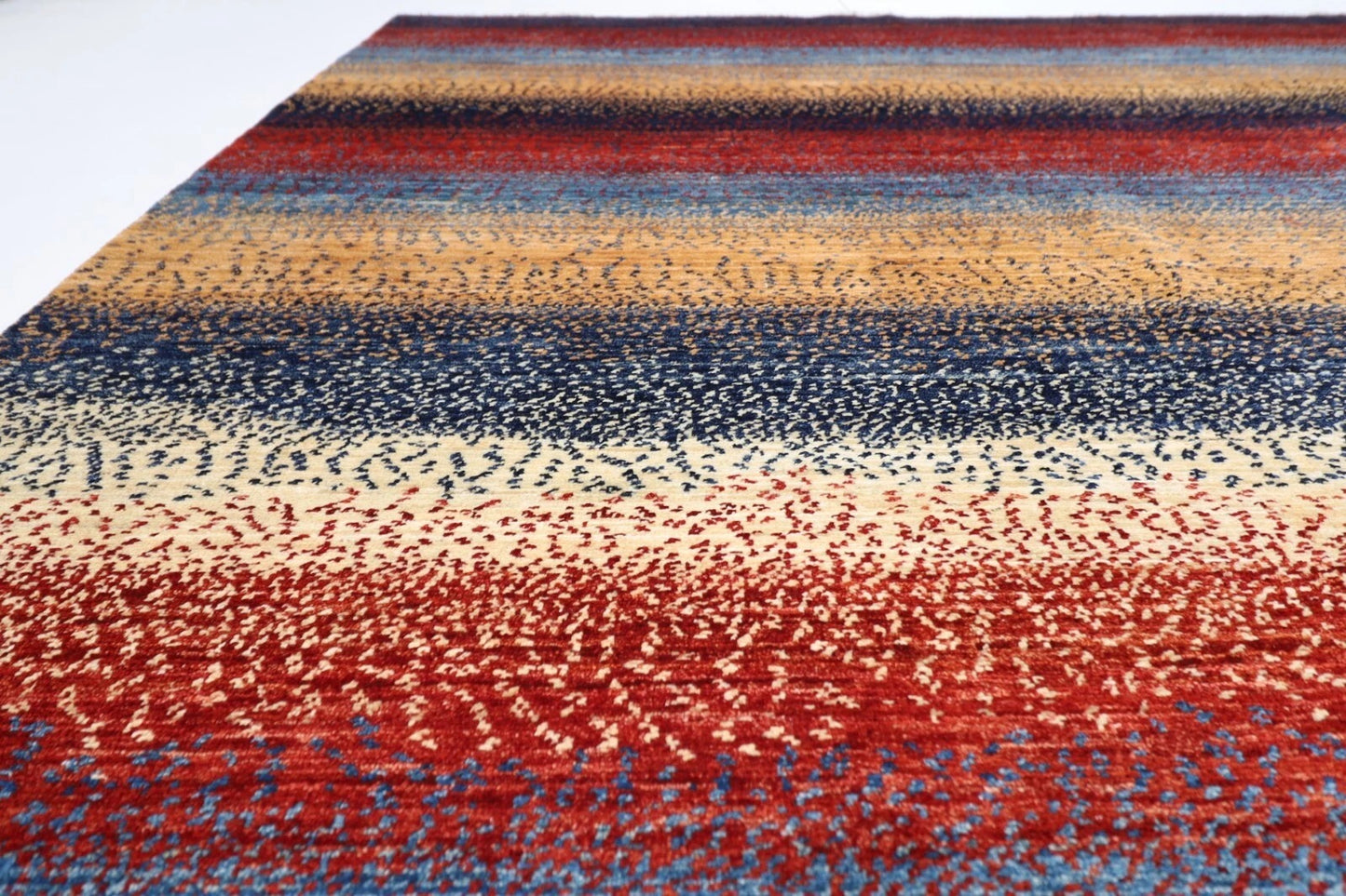 250 x 294 cm | Fine Gabbeh Afghan Tribal Hand Knotted Carpet