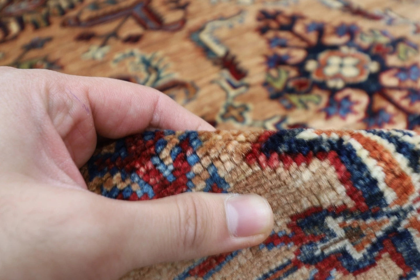176 x 276 cm | Kazak Gold Afghan Tribal Hand Knotted Veg Dye Wool carpet