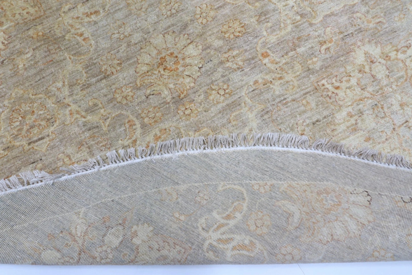 270 x 260 cm | Zeigler Afghan Tribal Hand Knotted Wool Round Carpet