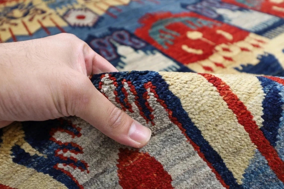 244 x 314 cm | Afghan Tribal Hand Knotted Carpet