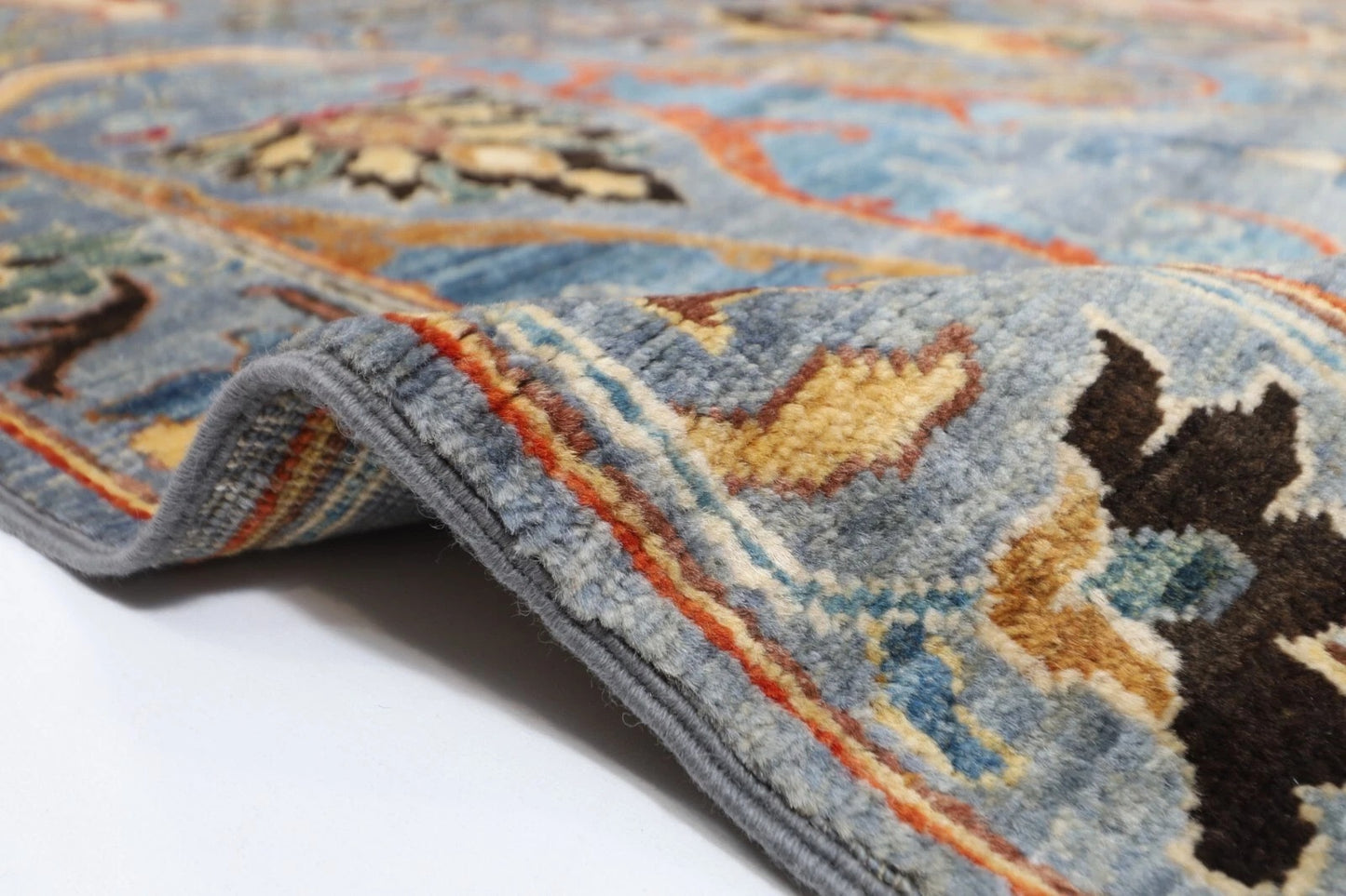 186 x 274 cm | Bidjar Gray Afghan Tribal Hand Knotted Veg Dye Wool carpet