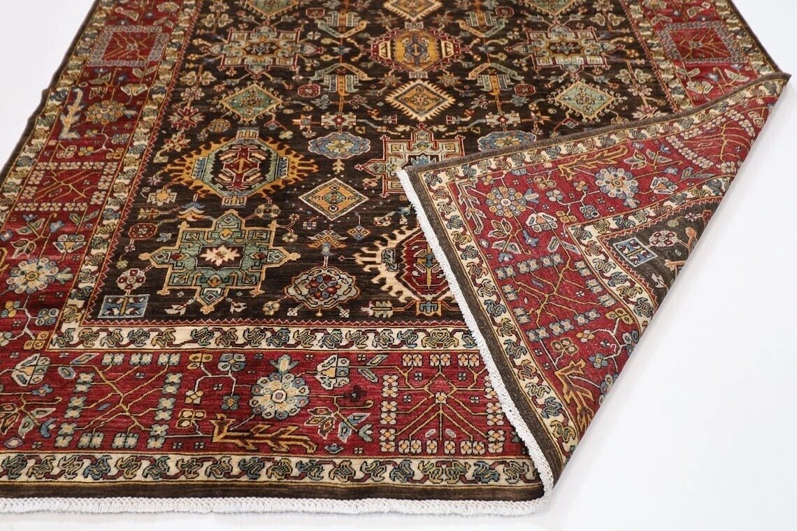 248 x 330 cm | Waziri Afghan Tribal Hand Knotted Carpet