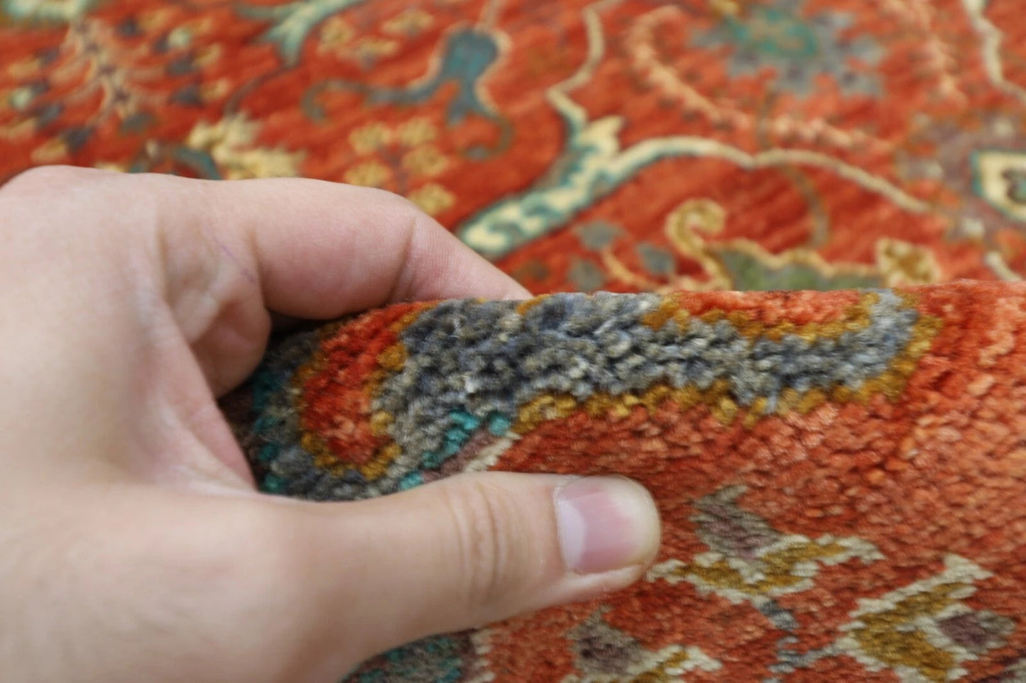200 x 295 cm | Bidjar Afghan Tribal Hand Knotted Carpet