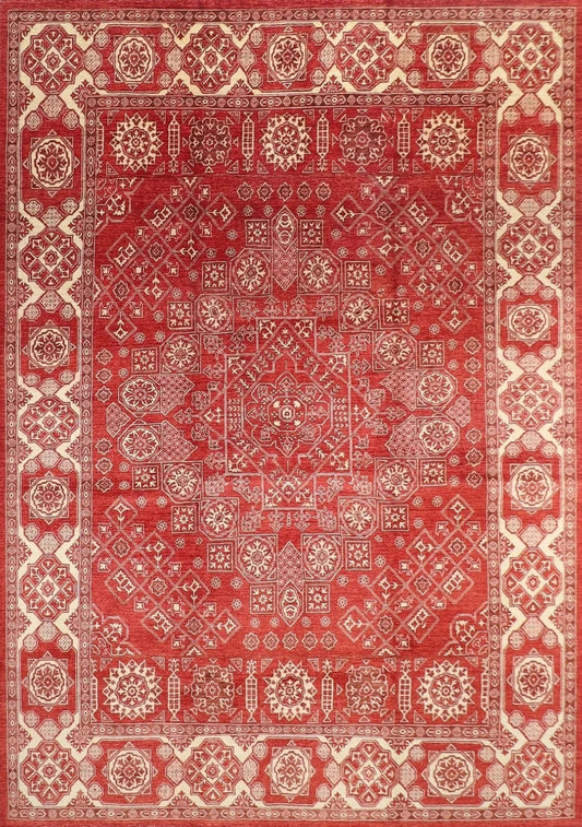 272 x 370 cm | Heriz Afghan Tribal Hand Knotted Carpet