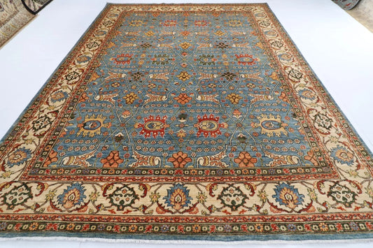 270 x 393 cm | Bidjar Afghan Tribal Hand Knotted Carpet