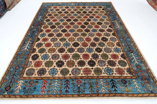 244 x 300 cm | Gul Bahar Afghan Tribal Hand Knotted Carpet