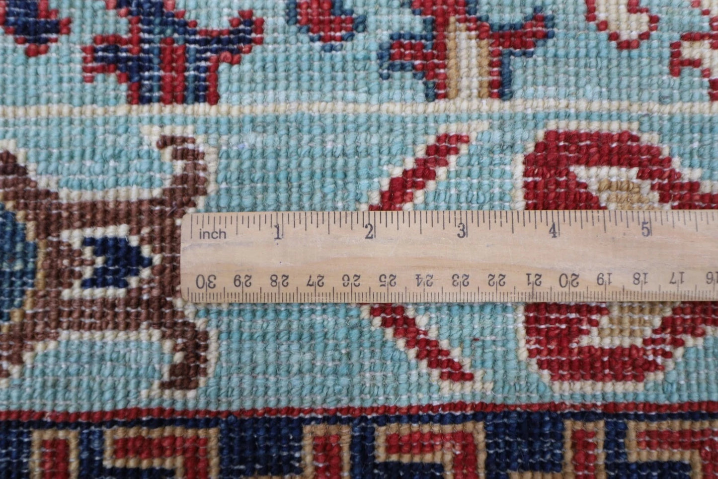 200 x 294 cm | Suzani Turquoise Afghan Tribal Hand Knotted Carpet