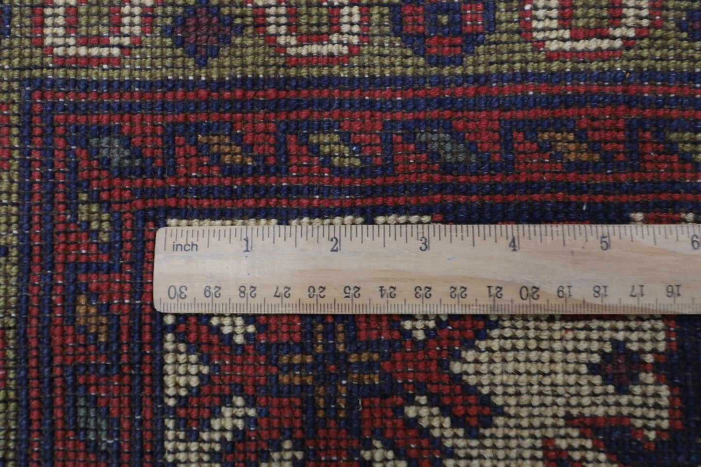 155 x 212 cm | Tribal Hand Knotted Veg Dye Wool Carpet