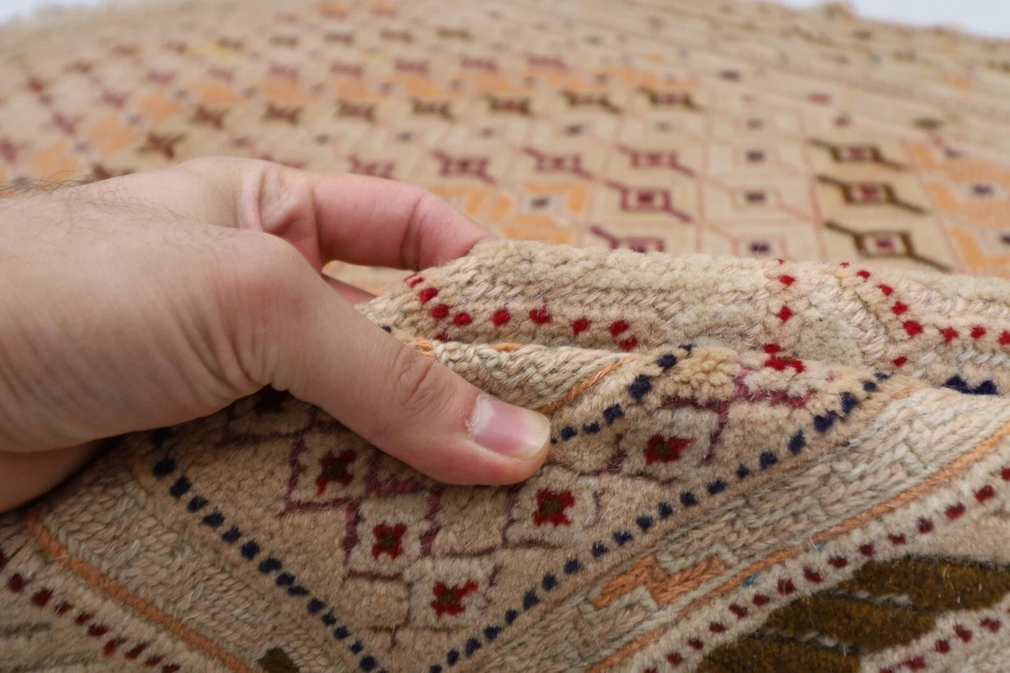 195 x 286 cm | Carpet Kilim Afghan Tribal Hand Knotted Carpet